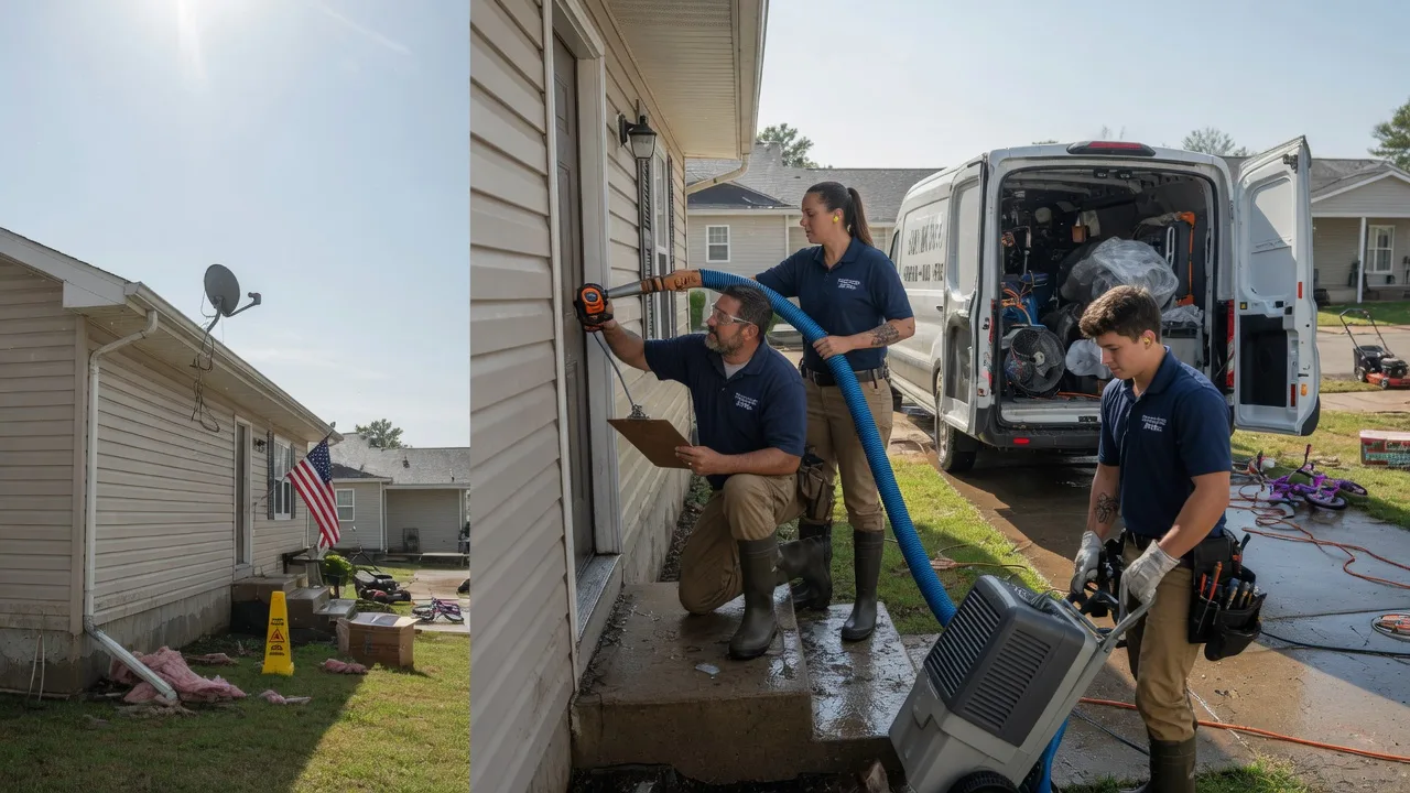 Ceiling Water Damage Restoration in Clay, WV near me